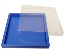 Windowbox 166x166x19mm ocean blue
