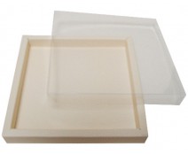 Windowbox 166x166x19mm seashell 