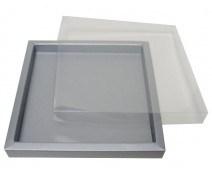 Windowbox 166x166x19mm silver