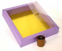 Windowbox 126x126x24mm interior lilatwist