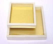 Windowbox 126x126x24mm interior ivorytwist