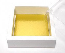 Windowbox 90x90x30mm interior white shine