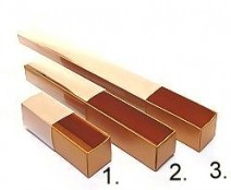 truffelbox 4 112x30x30mm coppertin