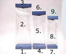 Arosa clip 80mm bluetwist