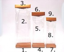 Arosa clip 80mm coppertin