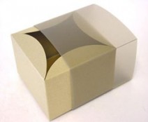 bilbao small 80x80x50mm goldbeige brown