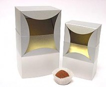 bilbao large 100x100x70mm silvertin/neutral