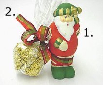 Santa red/green