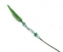 deco feather, stick