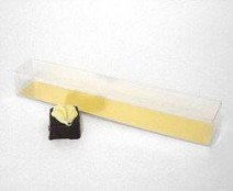 Box PVC L250xW30xH25mm transparant