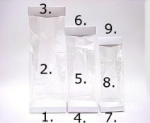 Arosa clip 80mm crystal