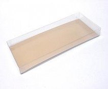 PVC L250xW110xH20mm transparant