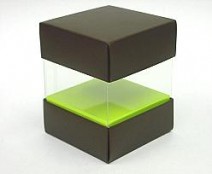Skylinebox 80x80x90mm exterior Bali brown-lime