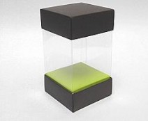 Skylinebox 80x80x130mm exterior Bali brown-lime