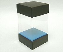 Skylinebox 80x80x130mm exterior Kreta brown-blue