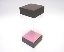 Skylinebox L80xW80xH180mm exterior Hollywood Taupe-pink