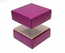 Skylinebox L90xW90xH90mm exterior Djerba purple-copper