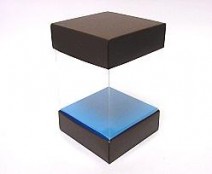Skylinebox L100xW100xH140mm exterior Kreta brown-blue