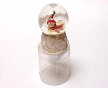 Waterbal Smiley Snowman 2 ass. small ivory