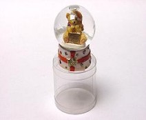 Waterball Wishbear small 45x65mm ivory