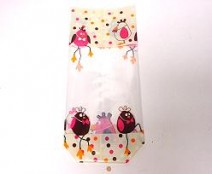 Bag Wally 100x220mm Beige/Fuchsia/Brown