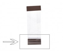 Arosabase 70x40x30mm chocolat laque