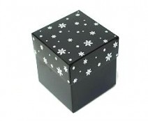 Cubebox app. 250gram 80x80x75mm Icestars Noir Laqué
