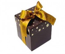 Cubebox app. 500gram Icestars  Chocolat Laqué
