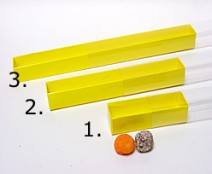 truffelbox 12 339x30x30mm jaune laque