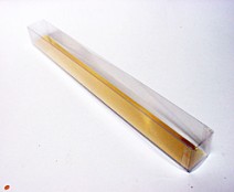 PVC L400xW35xH35mm transparant