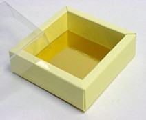Windowbox 126x126x24mm creme laque