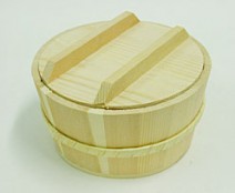 Woodbox Lid wood round natural