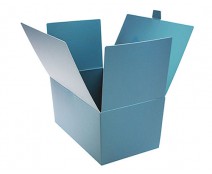 Ballotin with sideclosing, 1000 gr. sea blue