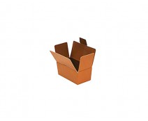 Box 2 choc with sideclosing, hazelnut
