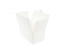 Ballotin with sideclosing, 375 gr. white