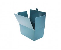 Ballotin with sideclosing, 500 gr. sea blue