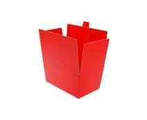 Ballotin with sideclosing, 500 gr. strawberry