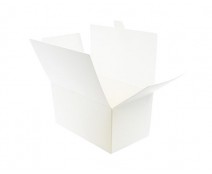 Ballotin with sideclosing, 750 gr. white