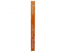 DoubleFaceSatin  100 Pure Chocolate  Amber/Ivory