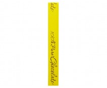 DoubleFaceSatin  100 Pure Chocolate  Yellow/Brown