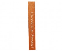 DoubleFaceSatin Chocolate Moment amber/ivory