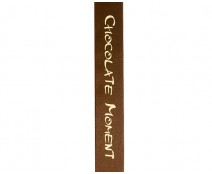 DoubleFaceSatin Chocolate Moment brown/gold