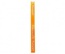 DoubleFaceSatin Chocolate Moment orange/silver