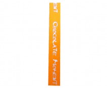 DoubleFaceSatin Chocolate Moment Orange/Silver