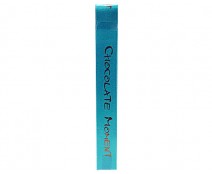 DoubleFaceSatin Chocolate Moment turquoise/brown