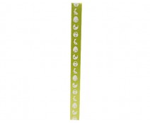 DoubleFaceSatin  EasterGraphic Lime