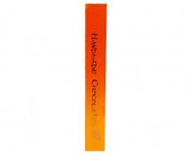 DoubleFaceSatin  100 Pure Chocolate  Orange/Brown