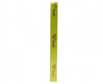 DoubleFaceSatin  Heart Graphic  Lemon/Brown