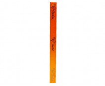 DoubleFaceSatin  Heart Graphic  Orange/Brown