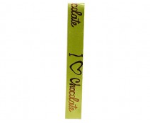 DoubleFaceSatin I Love Chocolat  Lemon/Brown